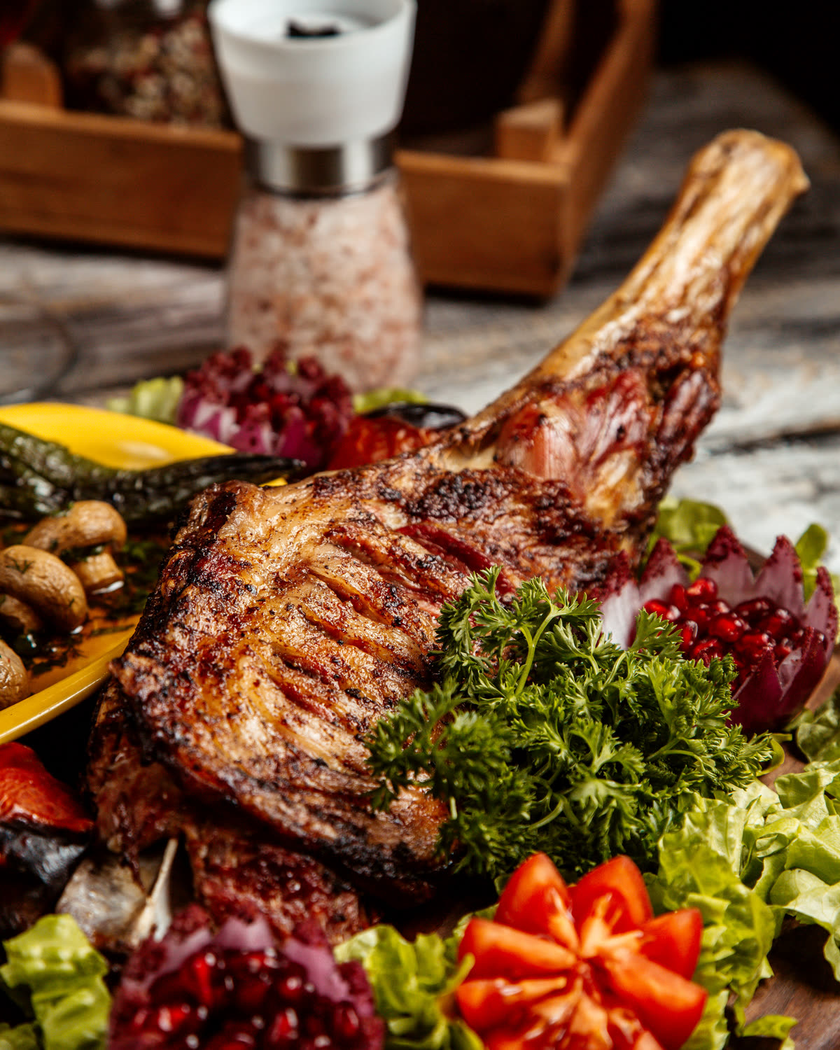 Turkish Night — kuzu but, iç pilav